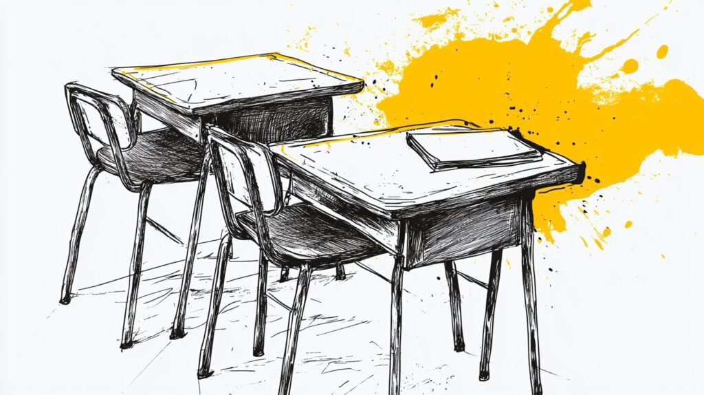 School desks